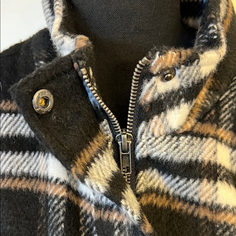 Women’s Steve Madden Wool & Cotton Black Coat - Picture 3 of 13